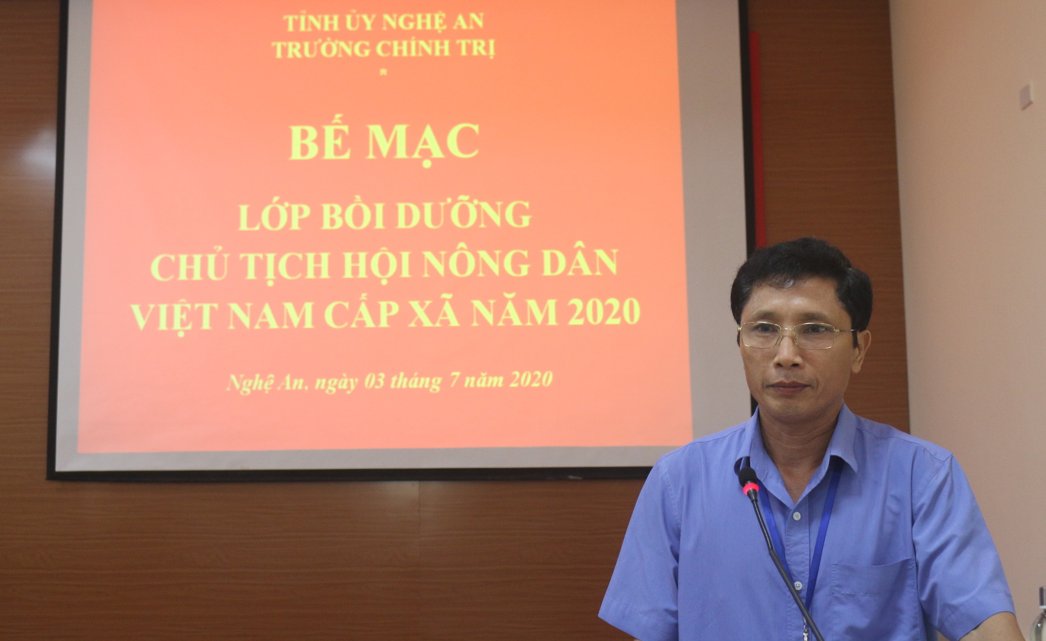 Bế mạc Lớp Bồi dưỡng Chủ tịch Hội Nông dân Việt Nam cấp xã năm 2020