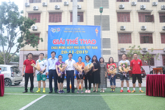 Khai mạc Giải thể thao chào mừng Ngày nhà giáo Việt Nam 20/11/2019