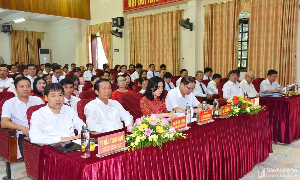 Khai giảng Lớp Cao cấp Lý luận chính trị K73.B09, B10 Tỉnh ủy Nghệ An, hệ không tập trung (khóa học 2022 - 2024)