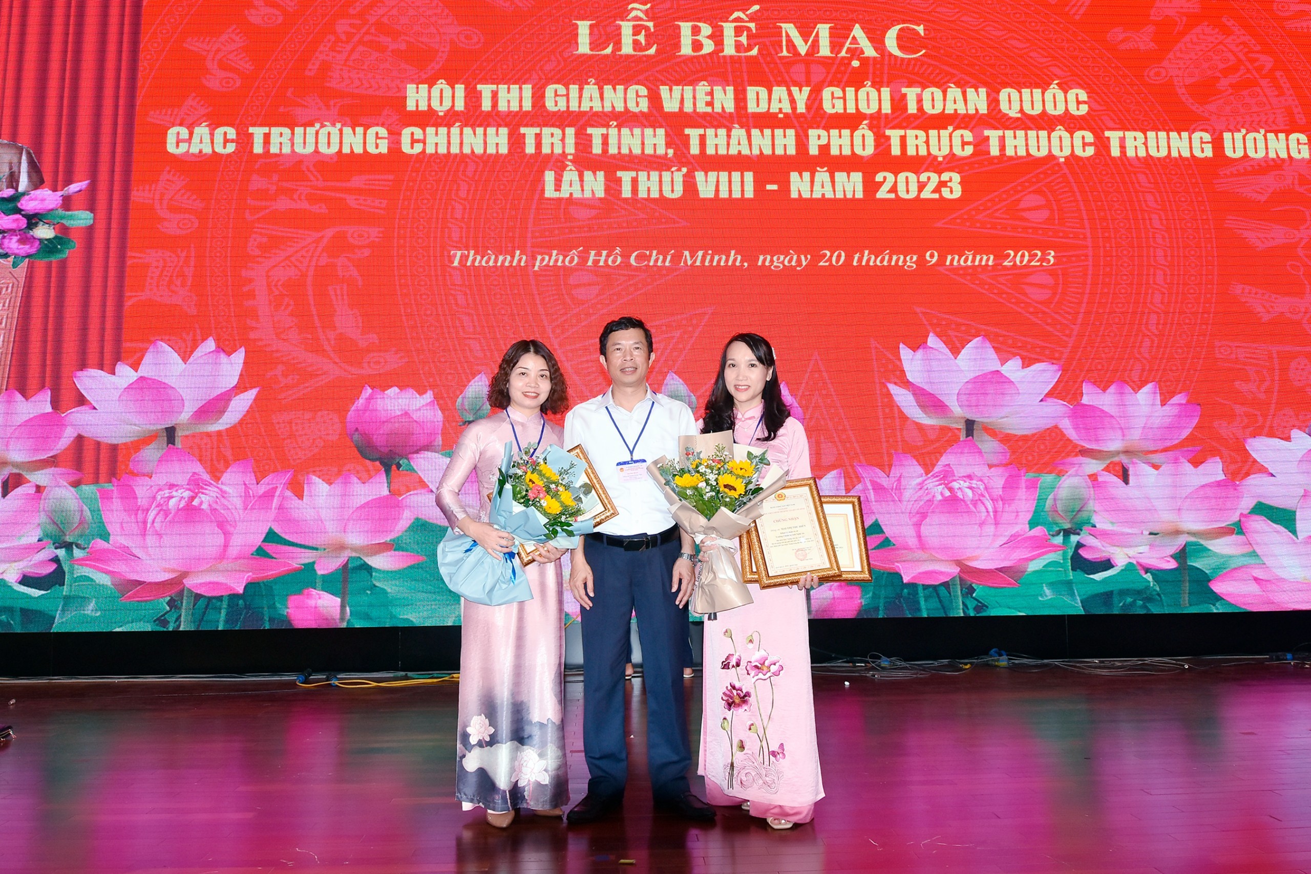 Kết quả tham dự Hội thi Giảng viên dạy giỏi toàn quốc các trường chính trị tỉnh, thành phố trực thuộc Trung ương của Trường Chính trị tỉnh Nghệ An