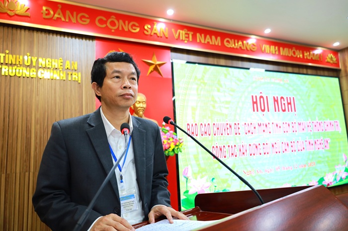 Hội nghị Báo cáo chuyên đề về 