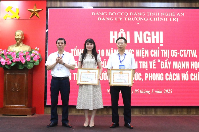 Hội nghị tổng kết 10 năm thực hiện Chỉ thị 05-CT/TW ngày 15/5/2016 của Bộ Chính trị về “Đẩy mạnh học tập và làm theo tư tưởng, đạo đức, phong cách Hồ Chí Minh”