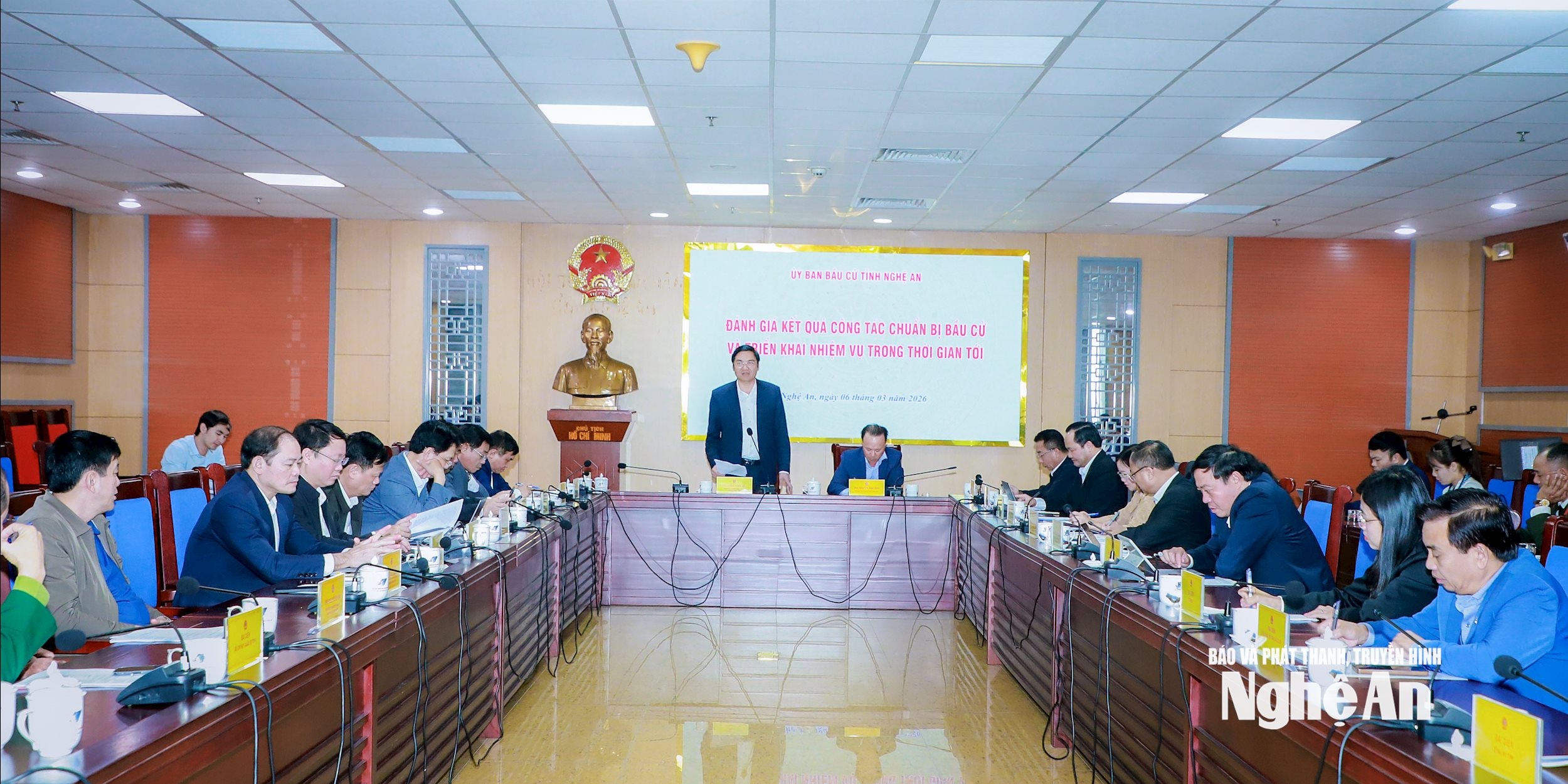 Ủy ban Bầu cử tỉnh Nghệ An yêu cầu không để xảy ra trùng lặp hoặc bỏ sót cử tri