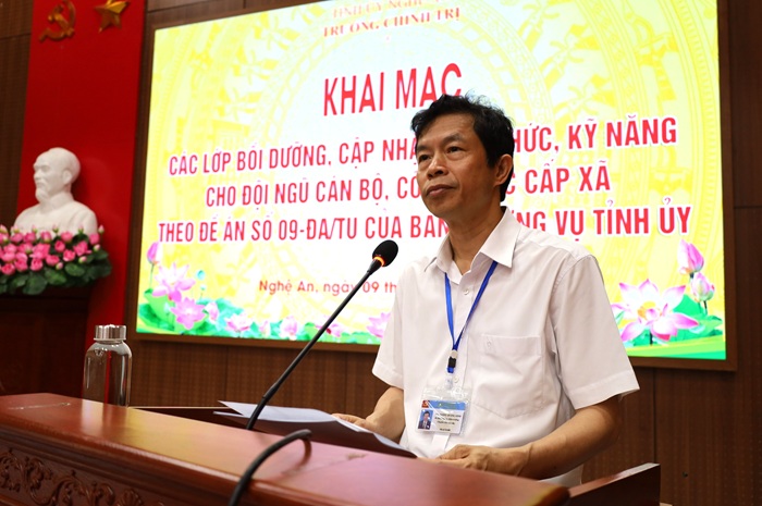 Khai mạc các lớp Bồi dưỡng, cập nhật kiến thức, kỹ năng mới cho đội ngũ cán bộ, công chức cấp xã năm 2026, lớp 2,3,4 thuộc khối Đảng (đợt 2)