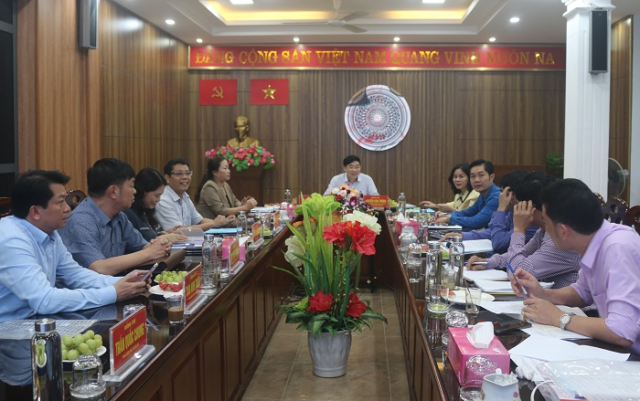 Hội nghị rà soát, đánh giá Trường Chính trị tỉnh Nghệ An đạt chuẩn mức I