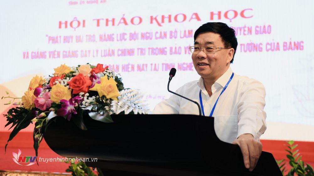 Hội thảo khoa học: Cán bộ tuyên giáo và giảng viên giảng dạy, giáo dục LLCT tham gia bảo vệ nền tảng tư tưởng của Đảng