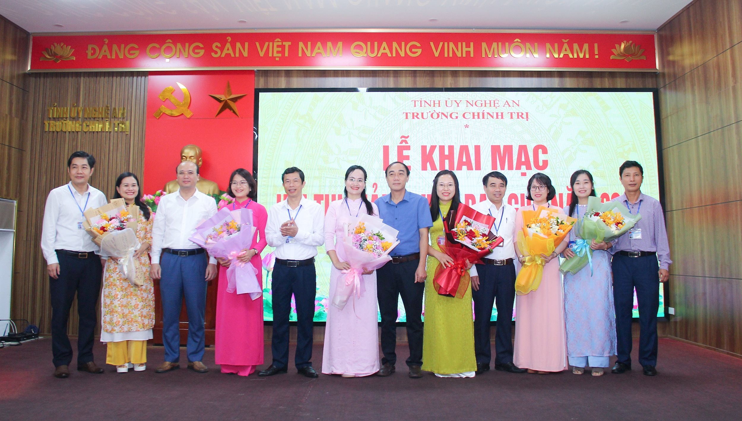 Trường Chính trị tỉnh Nghệ An khai mạc Hội thi Giảng viên dạy giỏi năm 2024