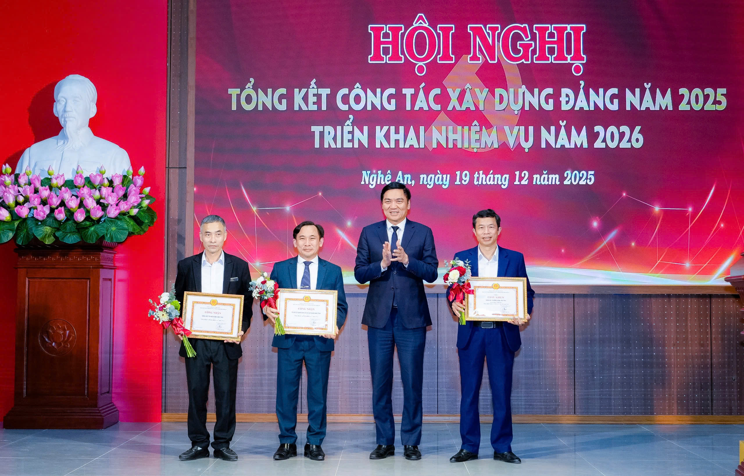 Đảng ủy các cơ quan Đảng tỉnh Nghệ An triển khai nhiệm vụ năm 2026