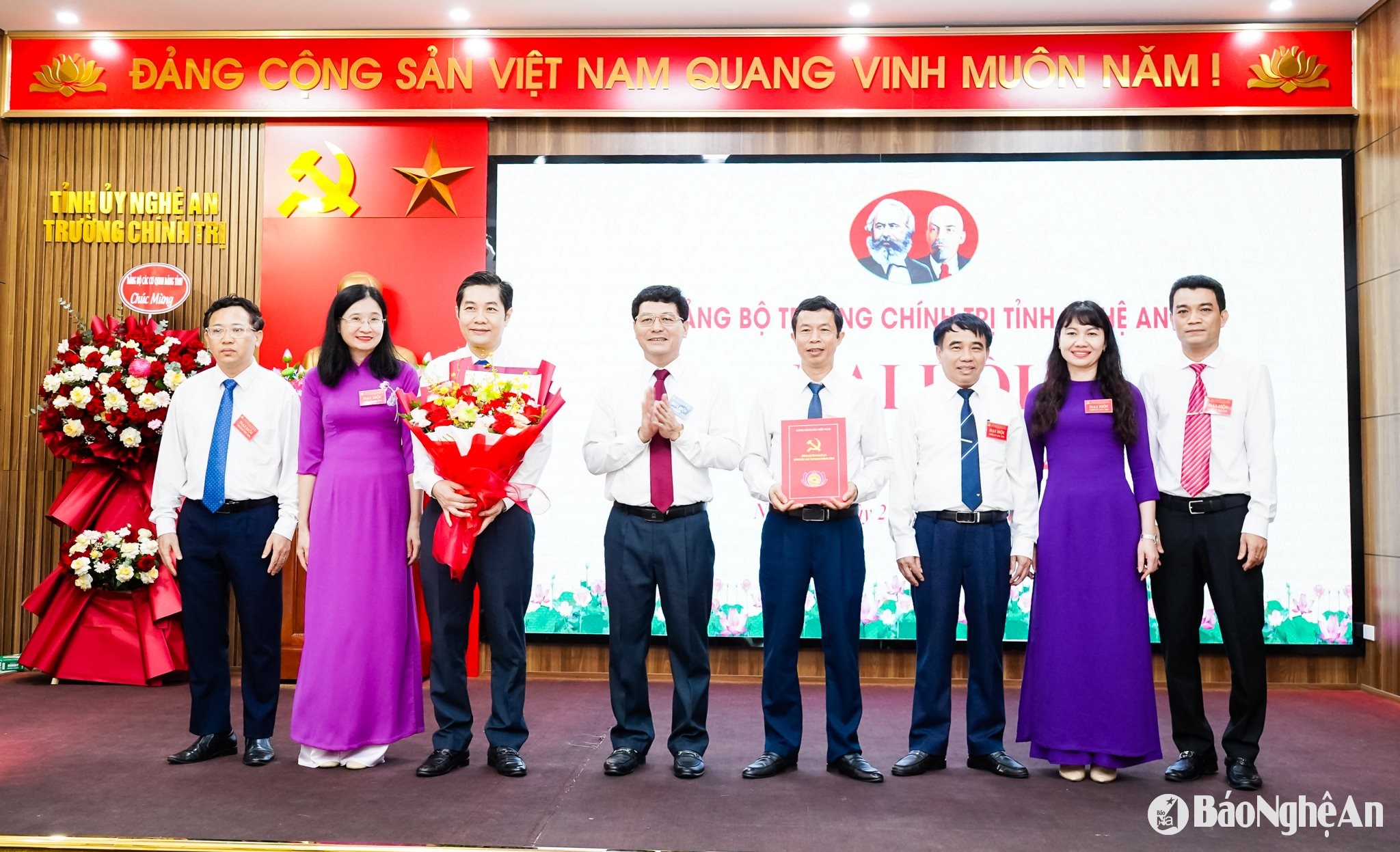 Đảng bộ Trường Chính trị tỉnh Nghệ An tổ chức Đại hội nhiệm kỳ 2025 - 2030